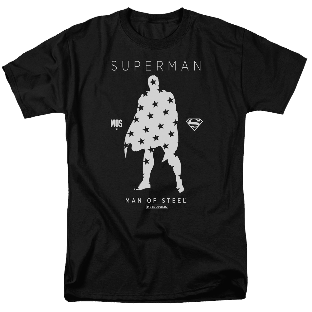 Superman Star Silhouette - Men's Regular Fit T-Shirt Men's Regular Fit T-Shirt Superman