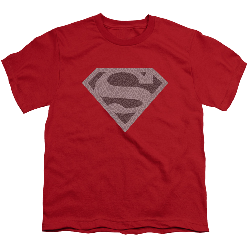 Superman Elephant Shield - Youth T-Shirt Youth T-Shirt (Ages 8-12) Superman