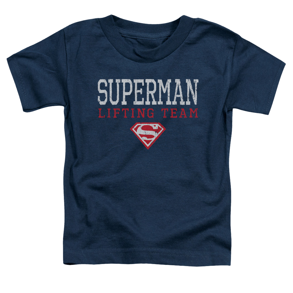 Superman Lifting Team - Toddler T-Shirt Toddler T-Shirt Superman