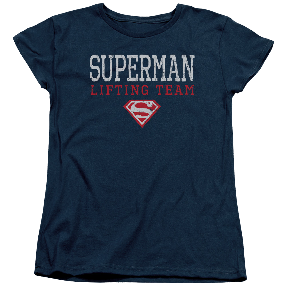 Superman Lifting Team - Women's T-Shirt Women's T-Shirt Superman