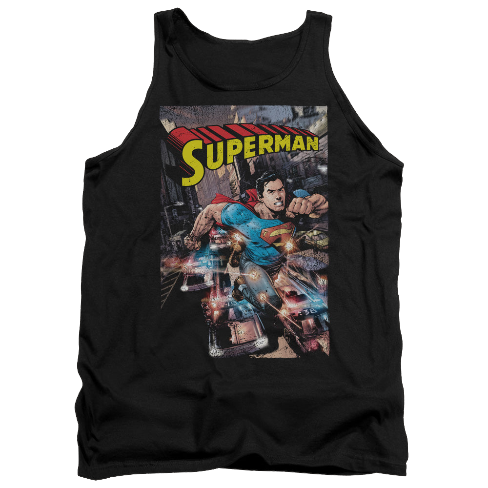 Superman Action One - Men's Tank Top Men's Tank Superman