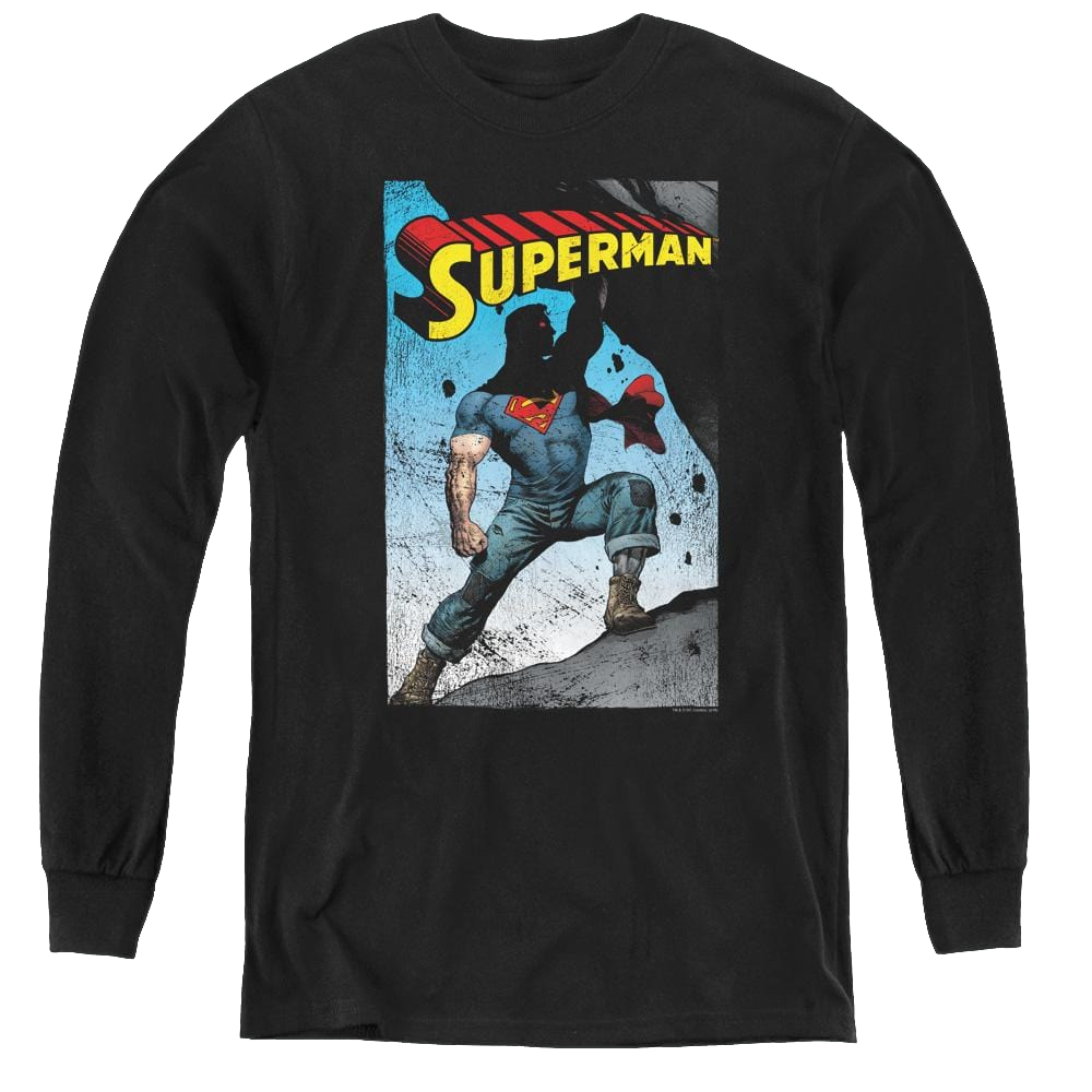 Superman Alternate - Youth Long Sleeve T-Shirt Youth Long Sleeve T-Shirt Superman