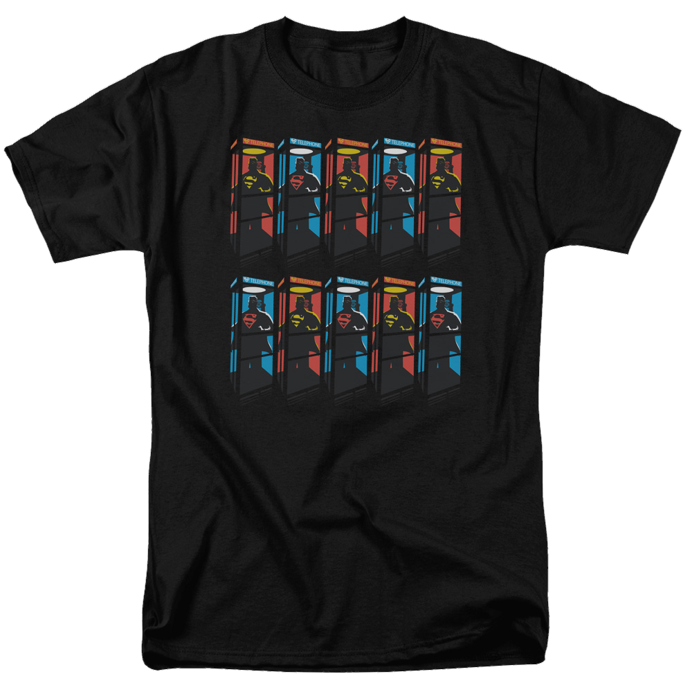 Superman Super Booths - Men's Regular Fit T-Shirt Men's Regular Fit T-Shirt Superman
