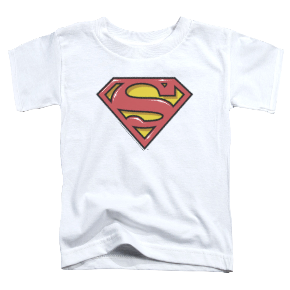 Superman Airbrush Shield - Toddler T-Shirt Toddler T-Shirt Superman