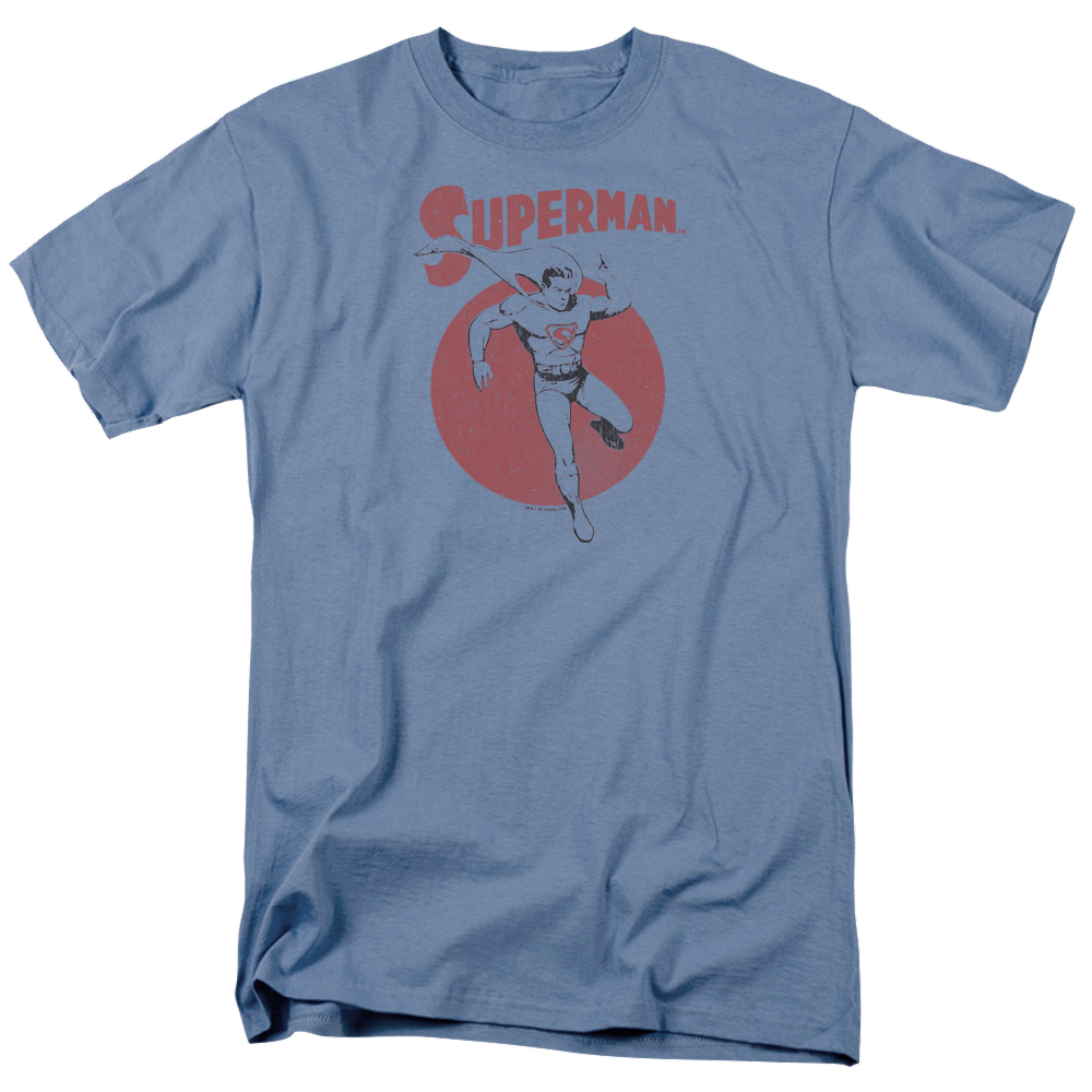 Superman Vintage Sphere - Men's Regular Fit T-Shirt Men's Regular Fit T-Shirt Superman