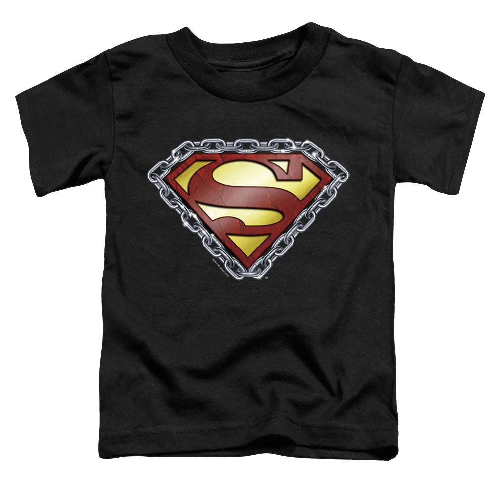Superman Chained Shield - Toddler T-Shirt Toddler T-Shirt Superman