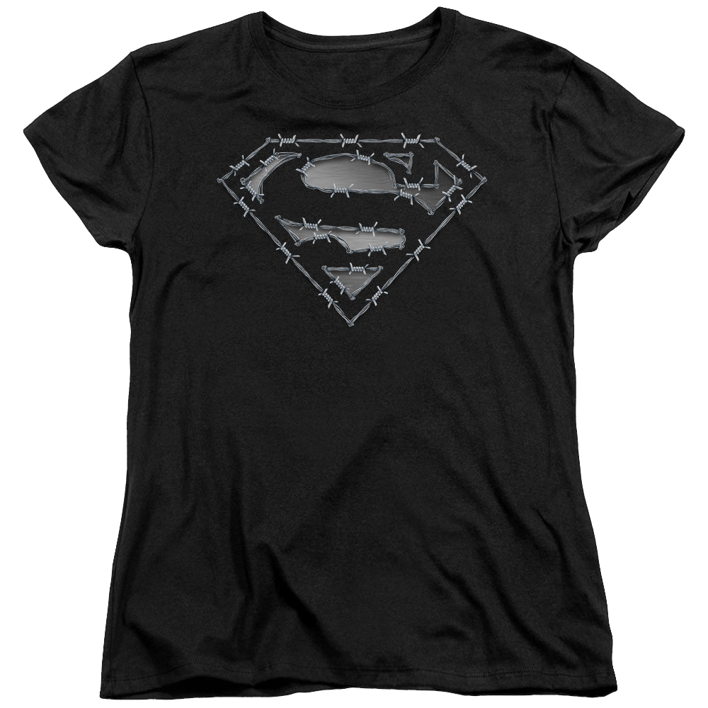 Superman Barbed Wire - Women's T-Shirt Women's T-Shirt Superman