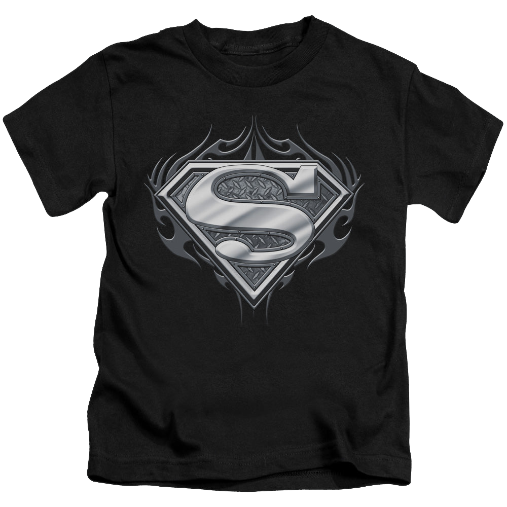 Superman Biker Metal - Kid's T-Shirt Kid's T-Shirt (Ages 4-7) Superman