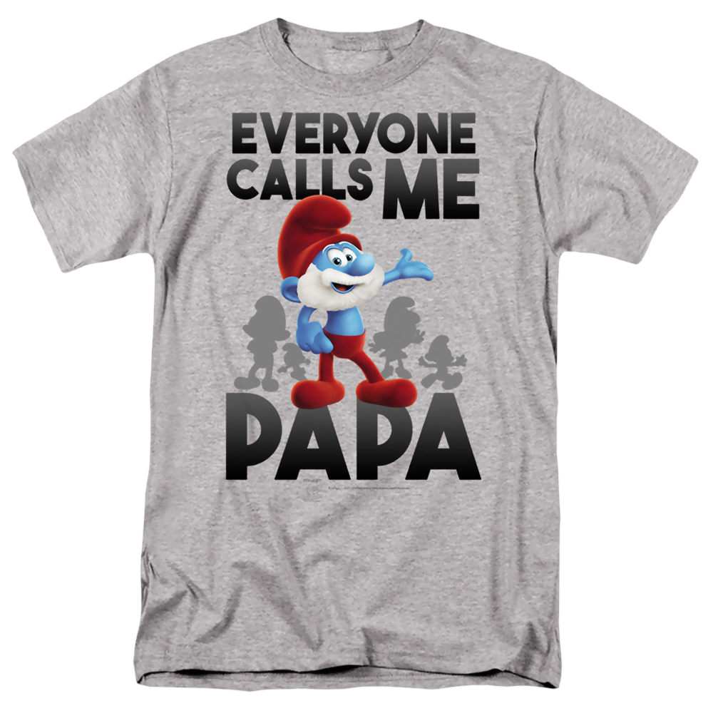 The Smurfs Call Me Papa Smurf - Men's Regular Fit T-Shirt Men's Regular Fit T-Shirt The Smurfs