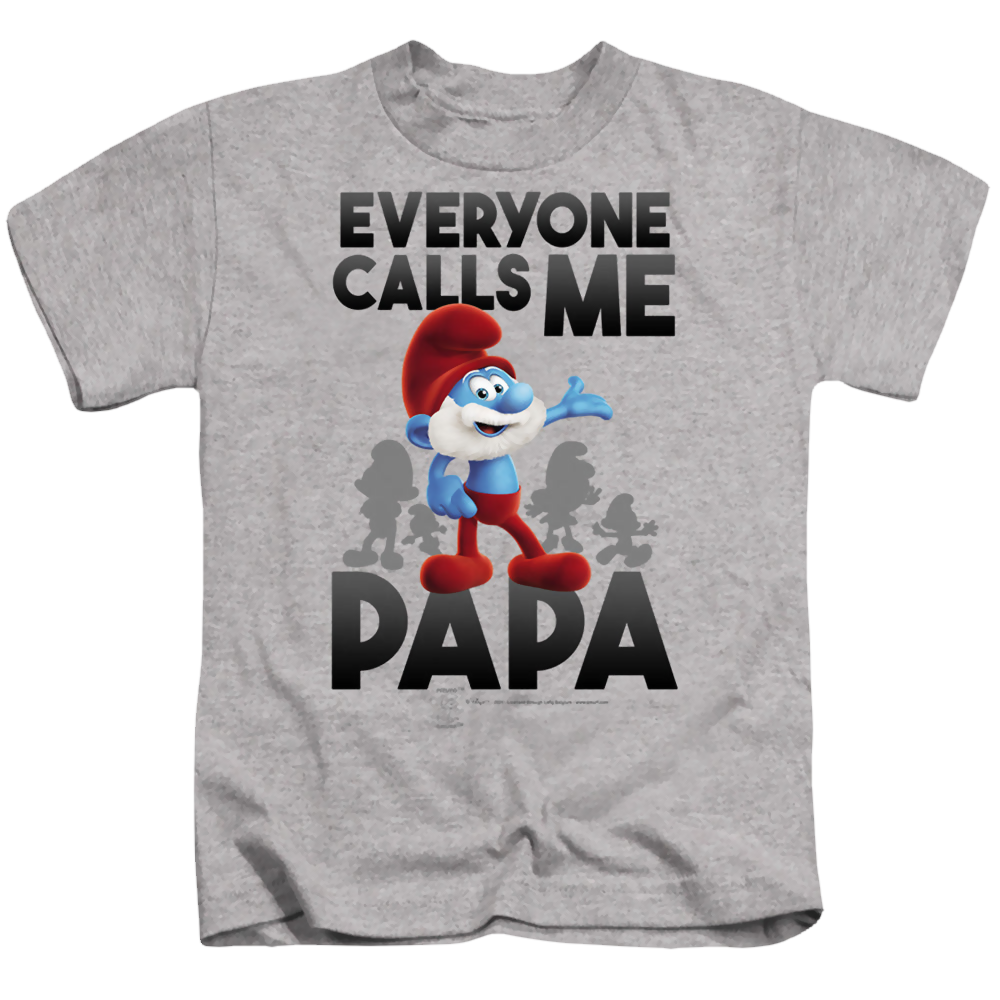 The Smurfs Call Me Papa Smurf - Kid's T-Shirt Kid's T-Shirt (Ages 4-7) The Smurfs