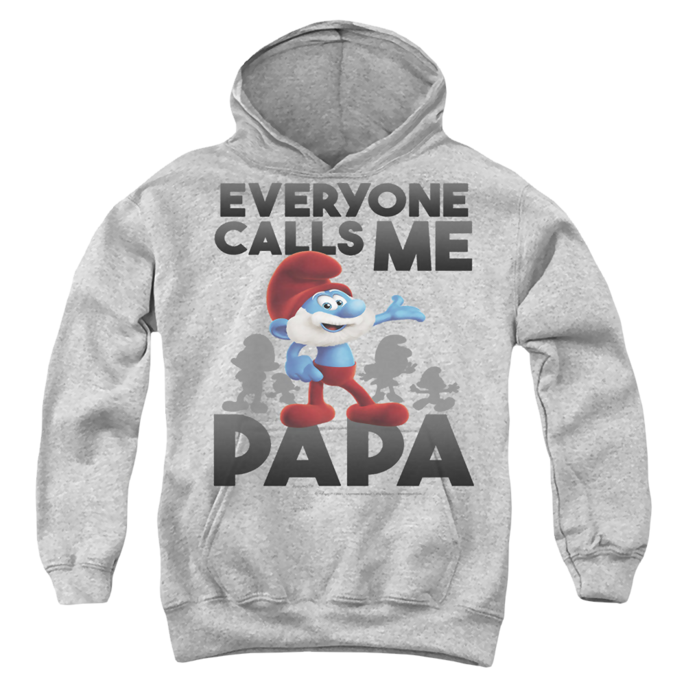 The Smurfs Call Me Papa Smurf - Youth Hoodie Youth Hoodie (Ages 8-12) The Smurfs