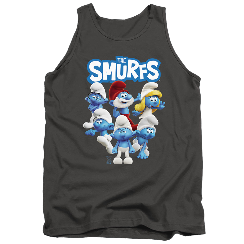 The Smurfs Group Shot - Men's Tank Top Men's Tank The Smurfs