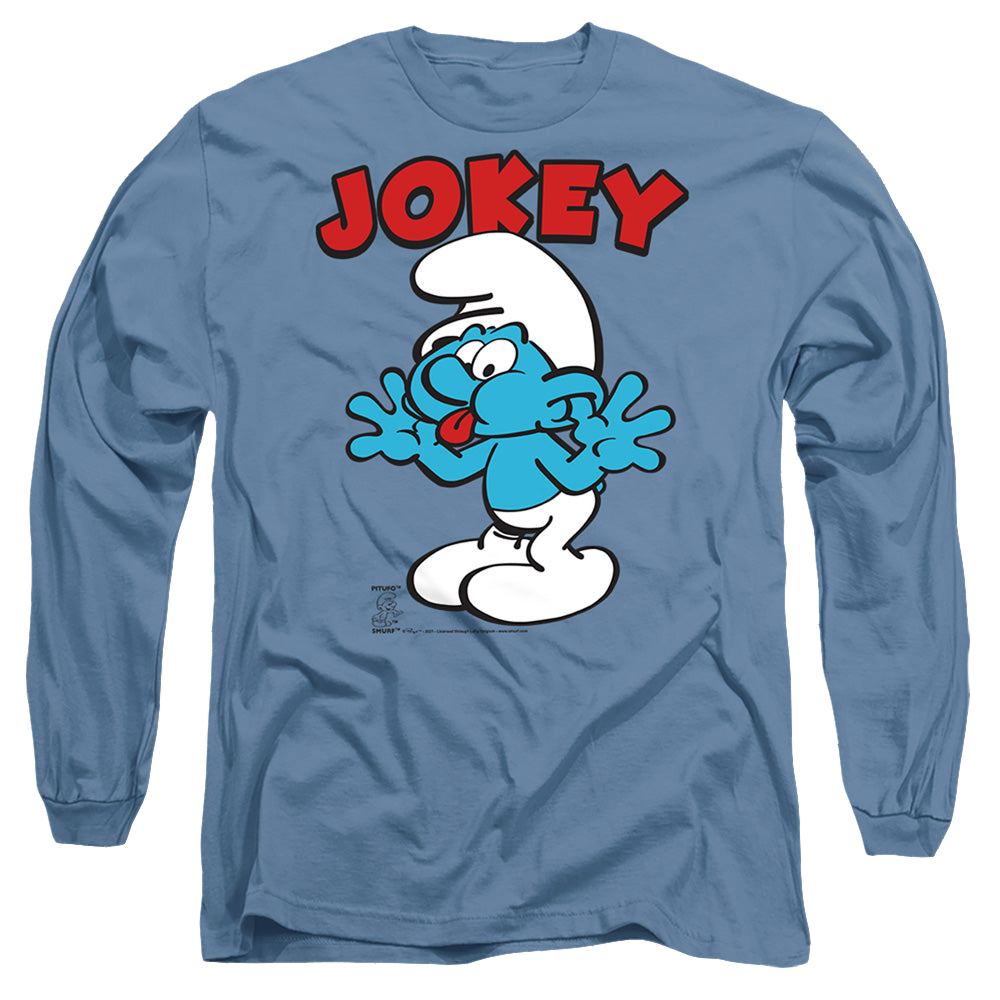 The Smurfs Jokey - Men's Long Sleeve T-Shirt Men's Long Sleeve T-Shirt The Smurfs