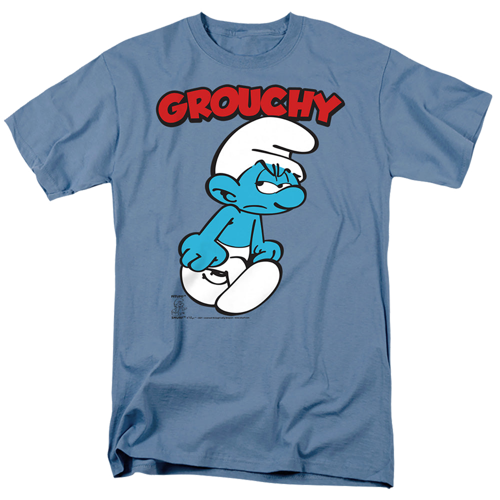 The Smurfs Grouchy - Men's Regular Fit T-Shirt Men's Regular Fit T-Shirt The Smurfs