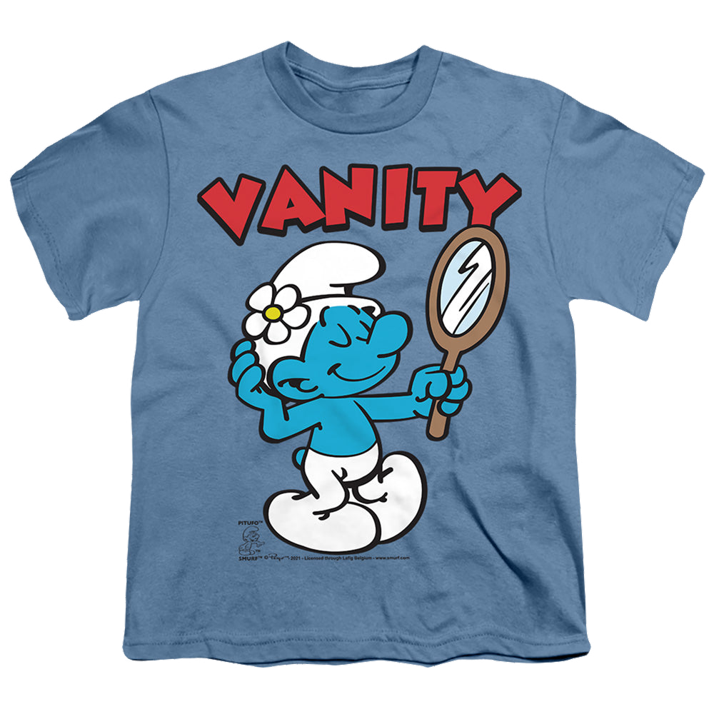 The Smurfs Vanity - Youth T-Shirt Youth T-Shirt (Ages 8-12) The Smurfs