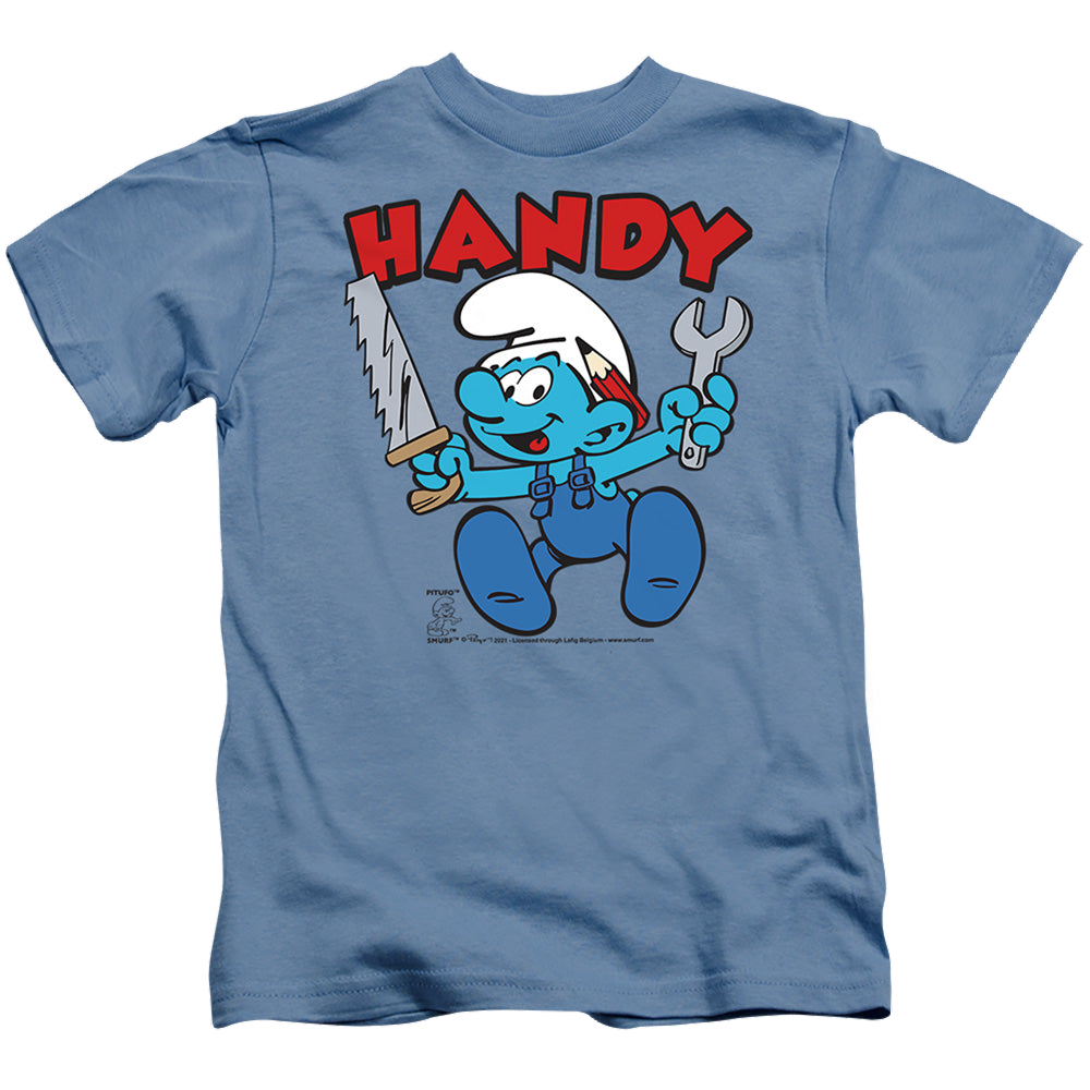 The Smurfs Handy - Kid's T-Shirt Kid's T-Shirt (Ages 4-7) The Smurfs