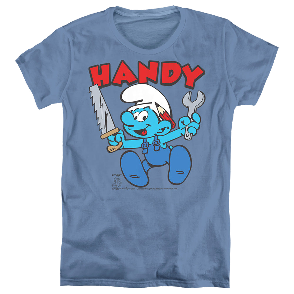 The Smurfs Handy - Women's T-Shirt Women's T-Shirt The Smurfs