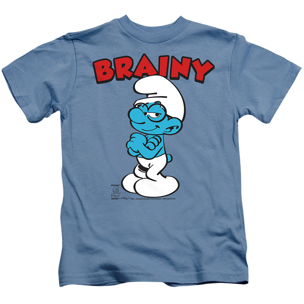 The Smurfs Brainy - Kid's T-Shirt Kid's T-Shirt (Ages 4-7) The Smurfs