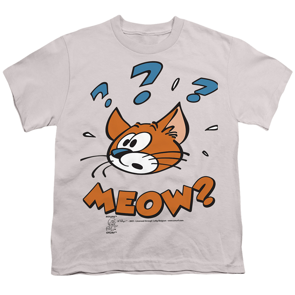 The Smurfs Azrael - Youth T-Shirt Youth T-Shirt (Ages 8-12) The Smurfs