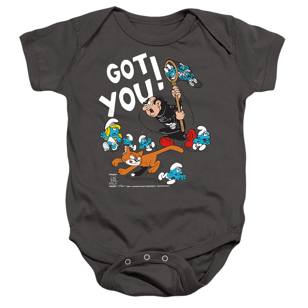 The Smurfs Gargamel And Azrael - Baby Bodysuit Baby Bodysuit The Smurfs