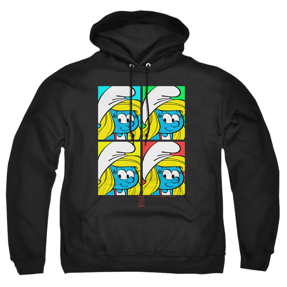 The Smurfs Tiles - Pullover Hoodie Pullover Hoodie The Smurfs