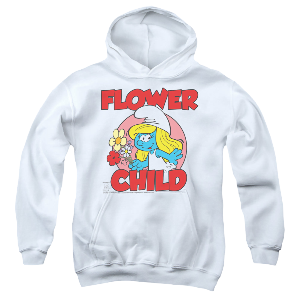 The Smurfs Flower Child - Youth Hoodie Youth Hoodie (Ages 8-12) The Smurfs