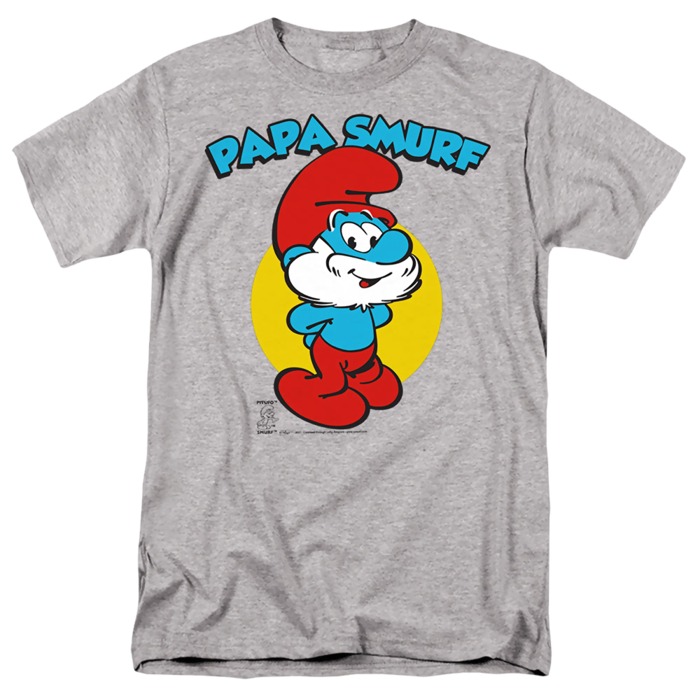 The Smurfs Papa Smurf - Men's Regular Fit T-Shirt Men's Regular Fit T-Shirt The Smurfs