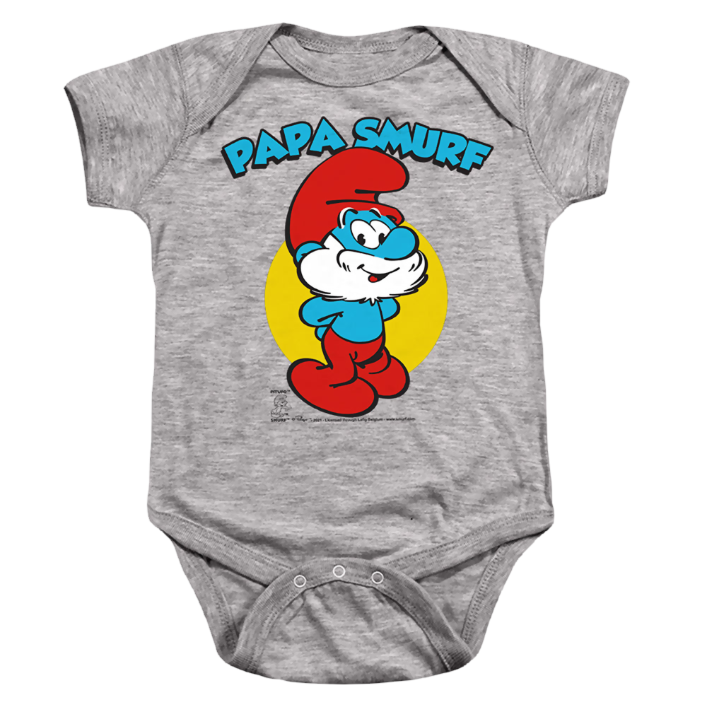 The Smurfs Papa Smurf - Baby Bodysuit – Sons of Gotham