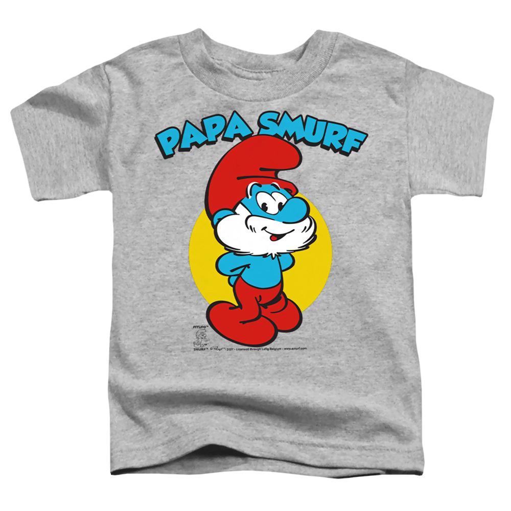 The Smurfs Papa Smurf - Toddler T-Shirt Toddler T-Shirt The Smurfs