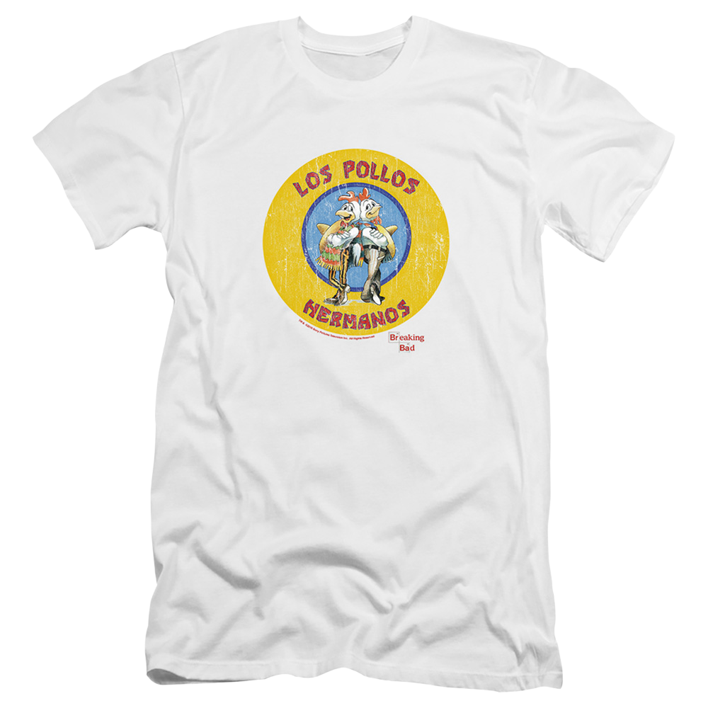 Breaking Bad Los Pollos Hermanos - Men's Premium Slim Fit T-Shirt Men's Premium Slim Fit T-Shirt Breaking Bad