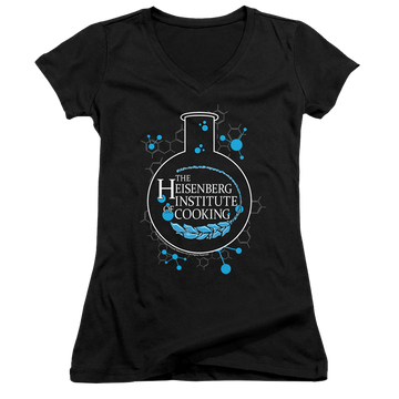 Breaking Bad Heisenberg Institute Of Cooking - Juniors V-Neck T-Shirt Juniors V-Neck T-Shirt Breaking Bad