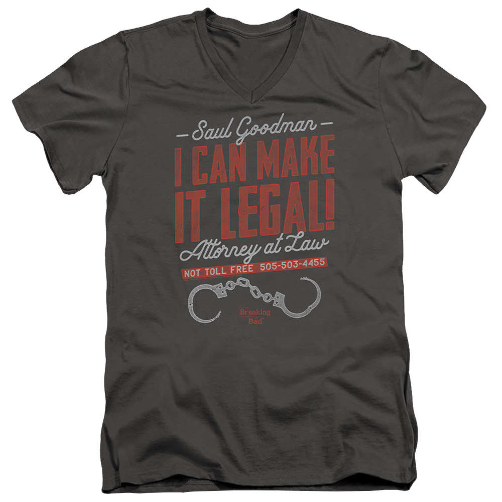Breaking Bad Make It Legal - Men's V-Neck T-Shirt Men's V-Neck T-Shirt Breaking Bad