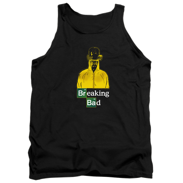 Black men's tank with Breaking Bad Hazmat graphic
