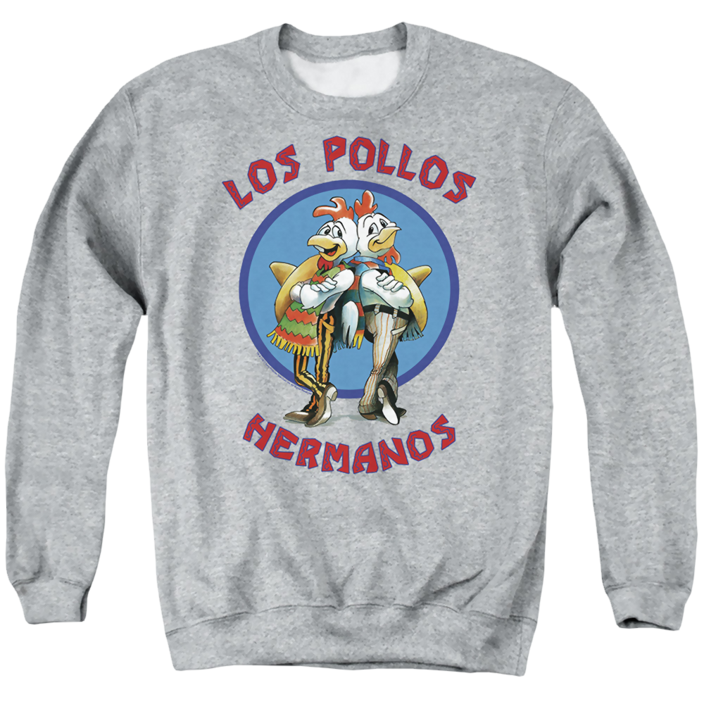 Breaking Bad Los Pollos Hermanos - Men's Crewneck Sweatshirt Men's Crewneck Sweatshirt Breaking Bad
