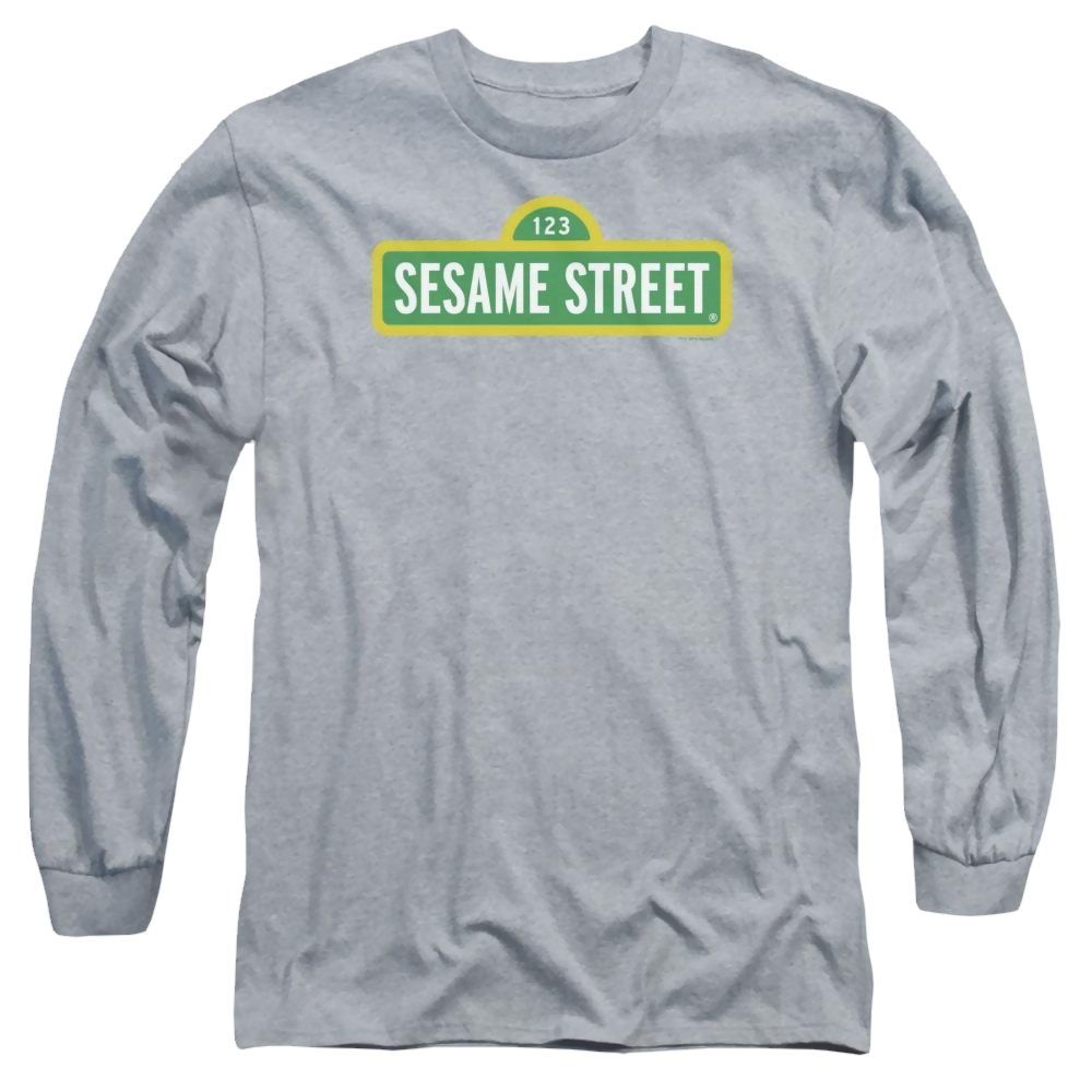 Sesame Street Logo Men's Long Sleeve T-Shirt Men's Long Sleeve T-Shirt Sesame Street
