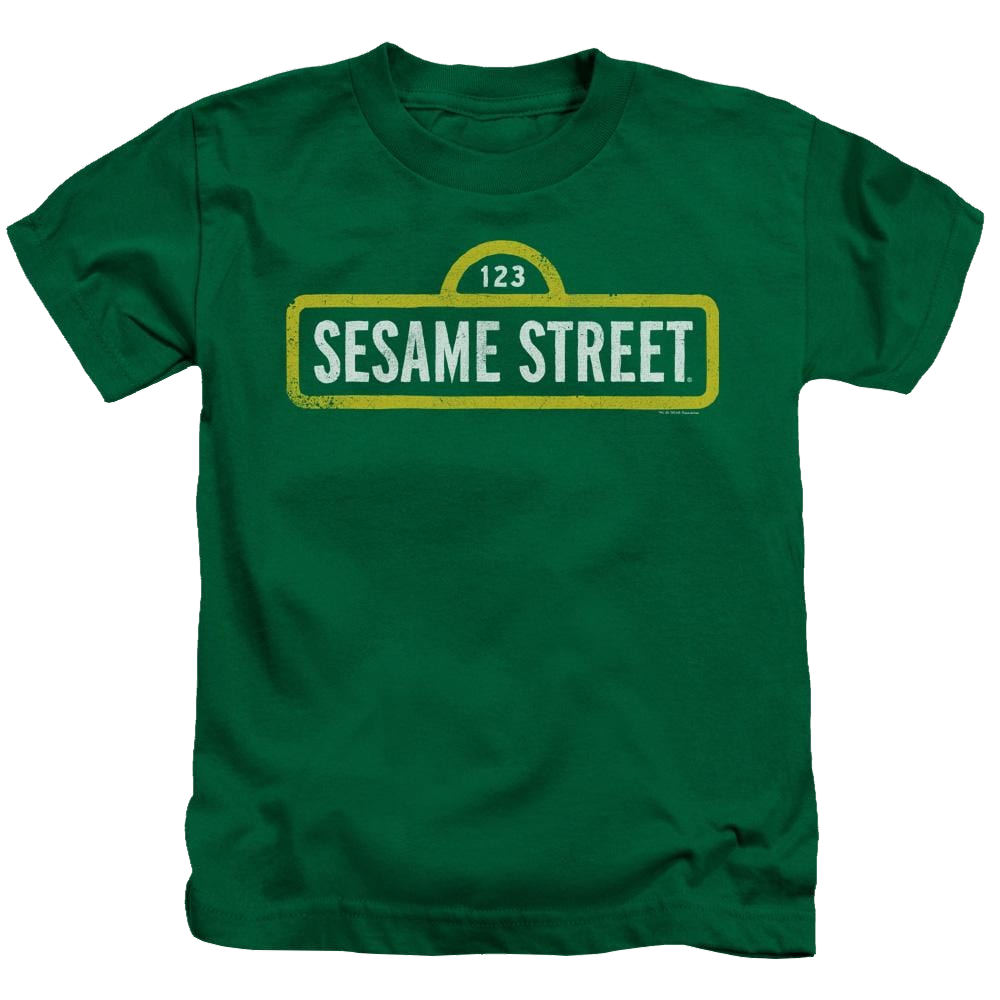 Sesame Street Rough Logo Kid's T-Shirt (Ages 4-7) Kid's T-Shirt (Ages 4-7) Sesame Street