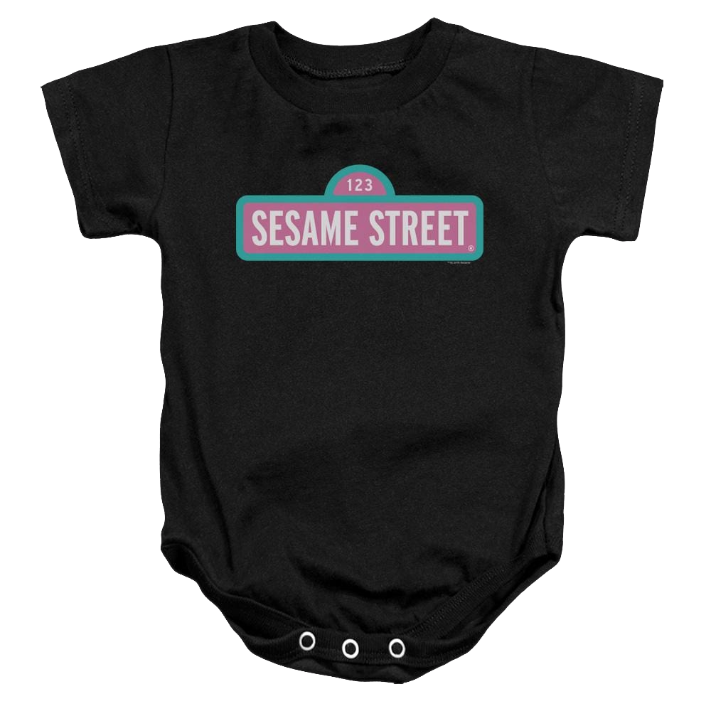Sesame Street Alt Logo Baby Bodysuit Baby Bodysuit Sesame Street