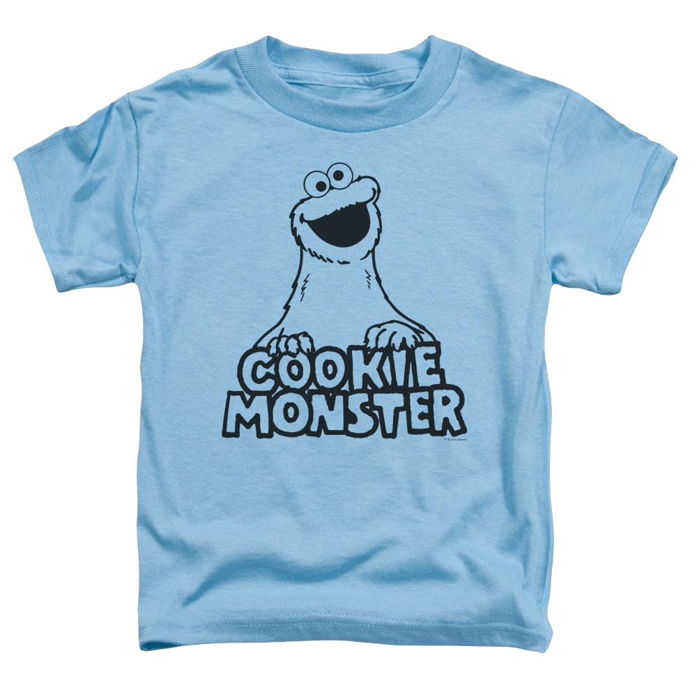 Sesame Street Vintage Cookie Monster Toddler T-Shirt Toddler T-Shirt Sesame Street