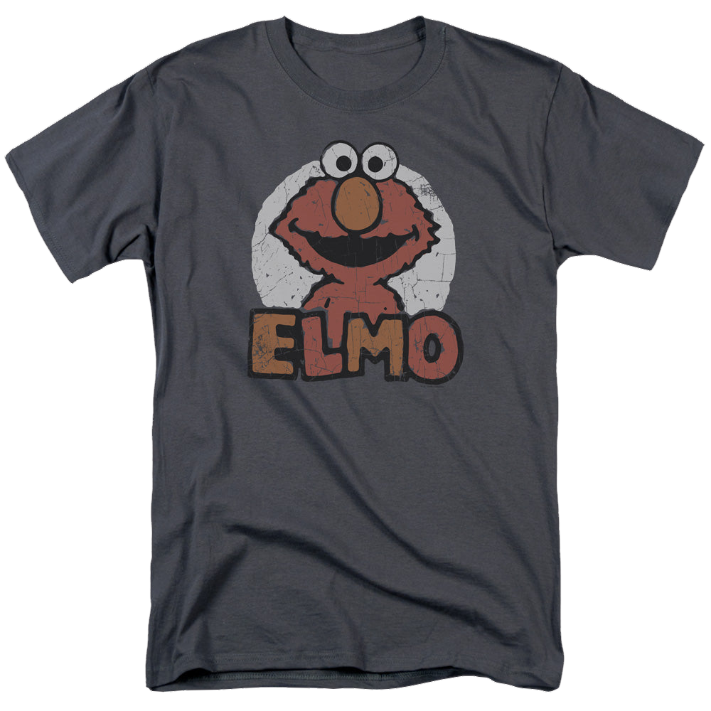 Sesame Street Elmo Name - Men's Regular Fit T-Shirt Men's Regular Fit T-Shirt Sesame Street