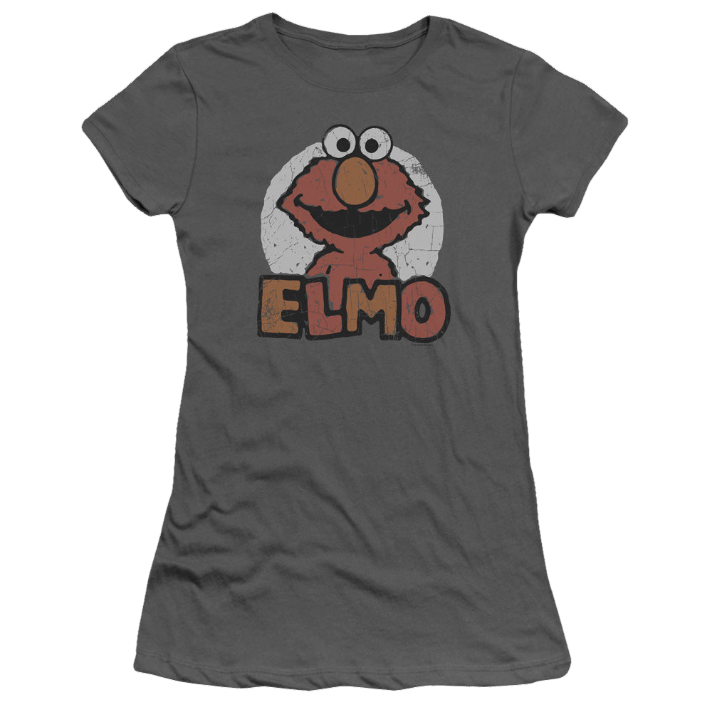 Sesame Street Elmo Name - Juniors T-Shirt Juniors T-Shirt Sesame Street