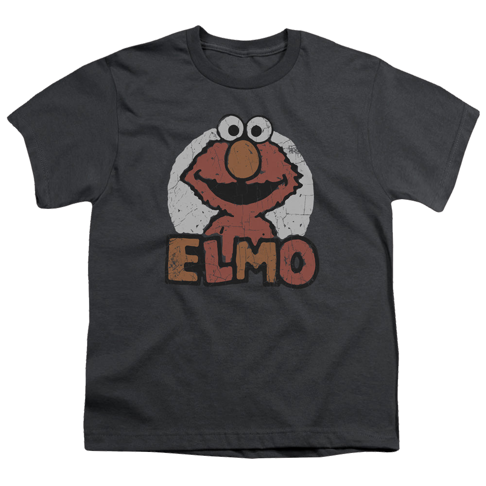 Sesame Street Elmo Name - Youth T-Shirt Youth T-Shirt (Ages 8-12) Sesame Street