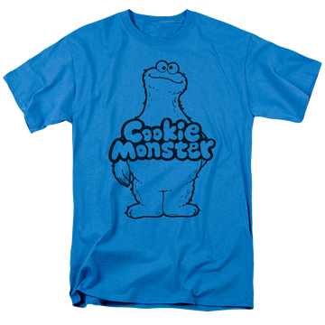 Sesame Street Cookie Body - Men's Regular Fit T-Shirt Men's Regular Fit T-Shirt Sesame Street