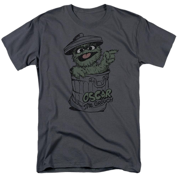 Sesame Street Early Grouch Men's Regular Fit T-Shirt Men's Regular Fit T-Shirt Sesame Street