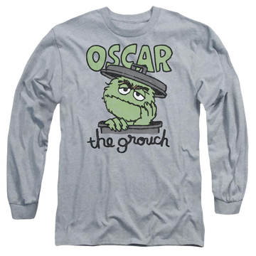 Sesame Street Canned Grouch Men's Long Sleeve T-Shirt Men's Long Sleeve T-Shirt Sesame Street
