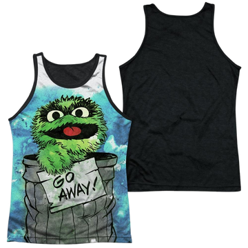 Sesame Street Can It Men's Black Back Tank Men's Black Back Tank Sesame Street