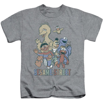 Sesame Street Colorful Group Kid's T-Shirt (Ages 4-7) Kid's T-Shirt (Ages 4-7) Sesame Street