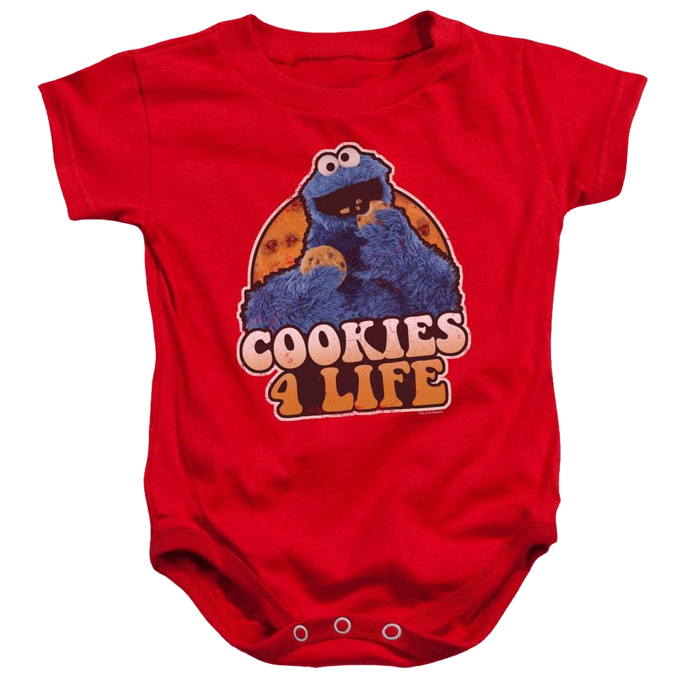 Sesame Street Cookies 4 Life Baby Bodysuit Baby Bodysuit Sesame Street