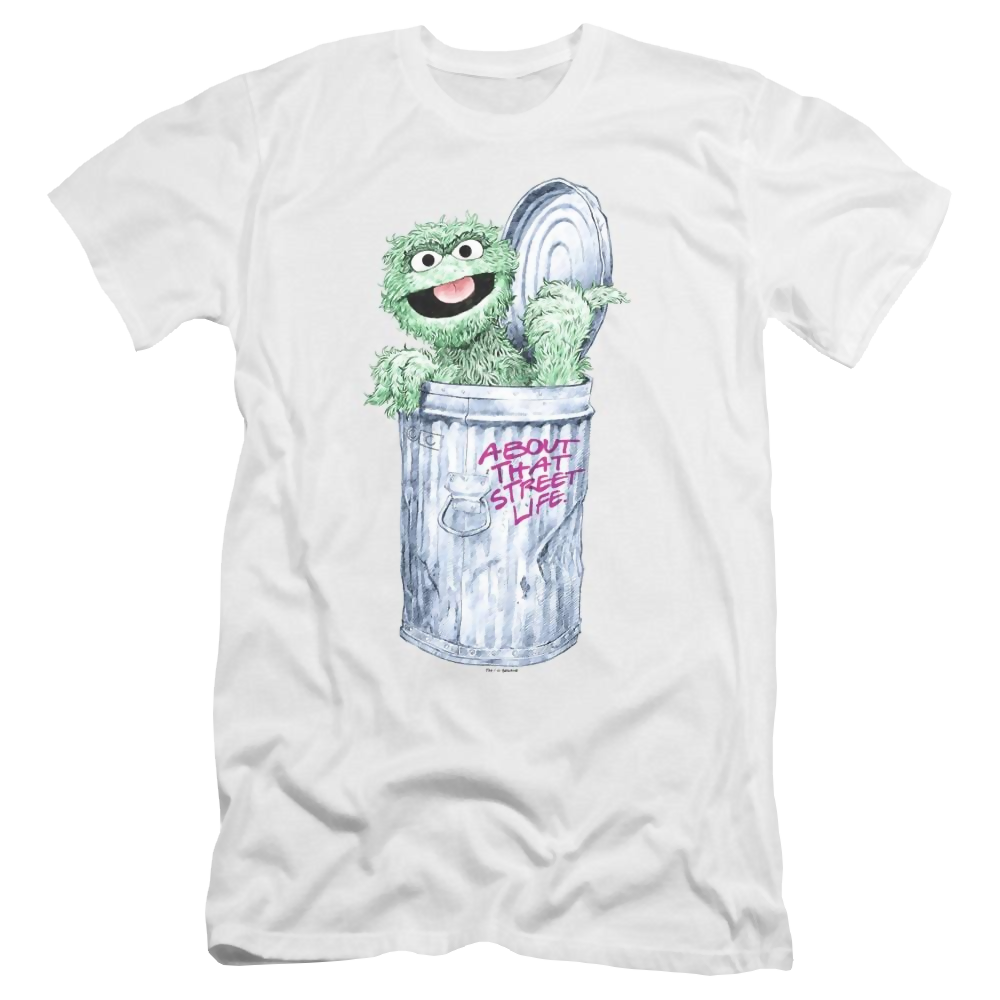 Sesame Street About That Street Life Men's Premium Slim Fit T-Shirt Men's Premium Slim Fit T-Shirt Sesame Street