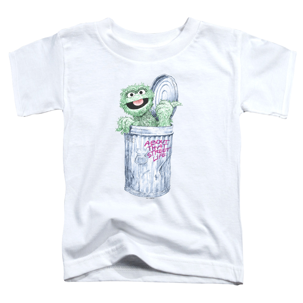Sesame Street About That Street Life Toddler T-Shirt Toddler T-Shirt Sesame Street