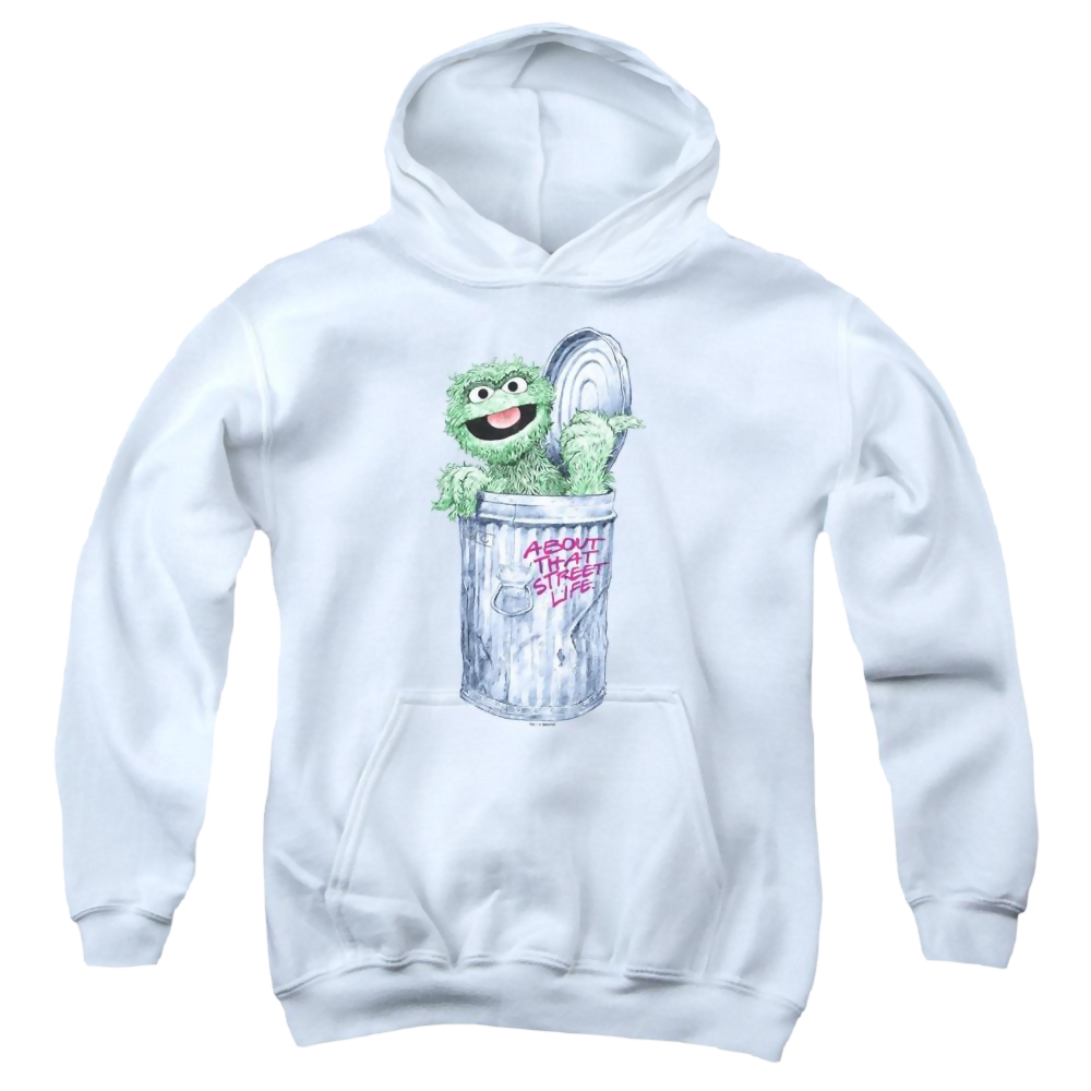 Sesame Street About That Street Life Youth Hoodie (Ages 8-12) Youth Hoodie (Ages 8-12) Sesame Street